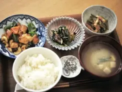 夕食の画像